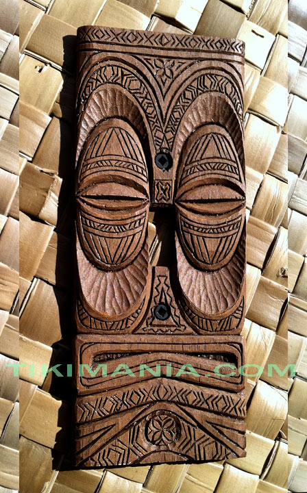  FAYXTIN Tiki Mask Hawaii Traditional Ethnic Design